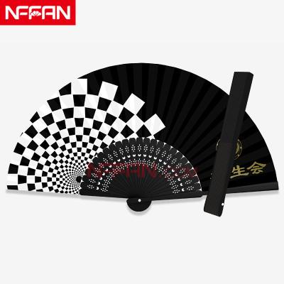 China China Custom Printed Advertising Japan Folding Sublimated Fan With Your Design for sale