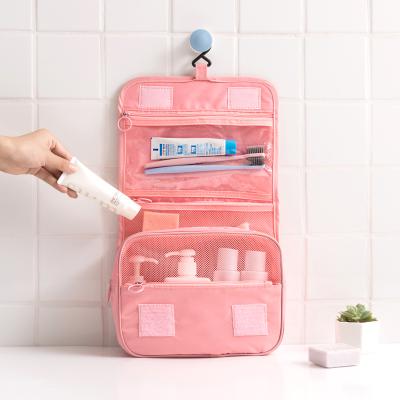 China Newest Travel Large Capacity Storage Casual Waterproof Bag Portable Held Hook Wash Cosmetic Bag for sale