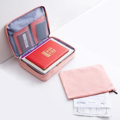 China Fashion Document Storage Bag Large Capacity Portable Multi-layer Multifunctional Bag for sale