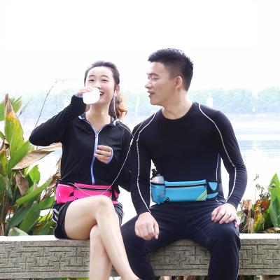 China Personal water proof sports pockets men and women water bottle bag marathon running equipment outdoor cell phone bag waterproof for sale