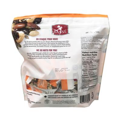 China High Quality Food Wholesale Pistachios Mixed Nuts Plastic Bag Ziplock Packaging for sale