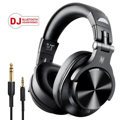 China Oneodio Fusion A70 BT Headphones Comfortable Wearing Stereo Over Ear Wireless Headphones Recording Studio Monitor Professional DJ Headphones for sale