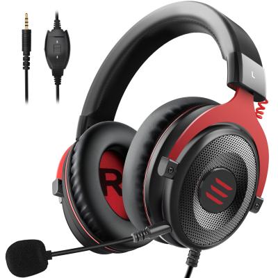 China Cheap Headband Gaming Headset EKSA E900 Standard 50mm Driver Gaming Headphones With Big Noise Canceling Mic For PS4 Game for sale