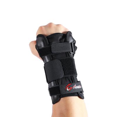 China Adult Professional Injury Pad With Adjustable Metal Stabilizers Palm Guard For Wrist And Hand Protection for sale