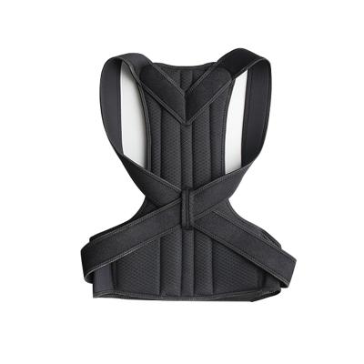 China Neoprene Back Braces Kcross Quality Hot Sale Waist Support Back Posture Corrector With Aluminum Bars for sale