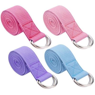 China Factory Price Unisex Customizable Yoga Strap For Fitness Yoga Elastic Band for sale