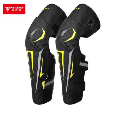 China Outdoor Motorcycle Sports MOTOWOLF Certified Two-Piece Knee Pads Suit Set For Outdoor Sports Motorcycle Motocross Riding for sale