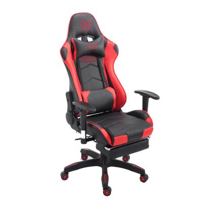 China Executive Chair Racing High-Back Style PU Leather Desk Wholesale Ergonomic Computer And Swivel Gaming Chair With Footrest for sale