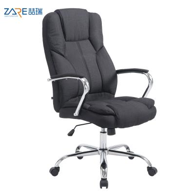 China OEM Adjustable Ergonomic Leather Swivel Gold Massage Chair (Height) Executive Base Furniture for sale