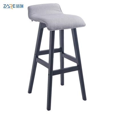 China Promotion Comfortable Wooden Adjustable Comfortable OEM Leisure Kitchen Bar Ergonomic Chair for sale