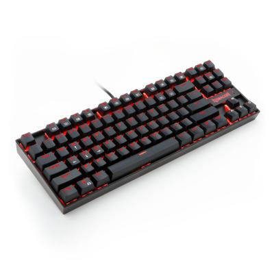 China Red Dragon K552 High Precision Plug & Play Control 87 Keys USB Wired Mechanical Gaming Keyboards for sale