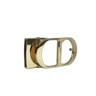 China Belt Buckle Smooth Buckle Inside Wear Belt Buckle Men's Accessories 3.5cm Panel Buckle Fashion Business Belt Accessories High-end for sale