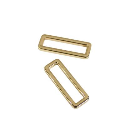 China Garment\jeans\DIY\bags\cover handbag parts and accessories custom rectangular ring buckle adjustable metal ring handbag for sale