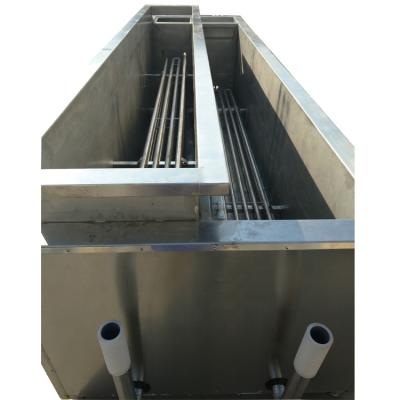 China High Efficiency Chicken Scalding Tank Duck Waxing Cooling Tank for Poultry Processing and Poultry Slaughterhouse for sale