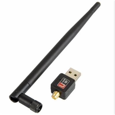 China LAPTOP 150Mbps Wireless Speeds 802.11n 2.4G Network Card USB Wifi Adapter for sale