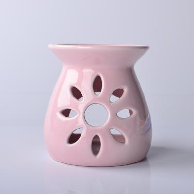 China Chinese Censer Home Decoration Arabic Opens Ceramic Aroma Oil Burner Diffusers Censers for sale