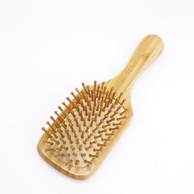 China High Quality Wooden Cushion Hair Brush Massage Cushion Wooden Eco-friendly Hair Brush for sale