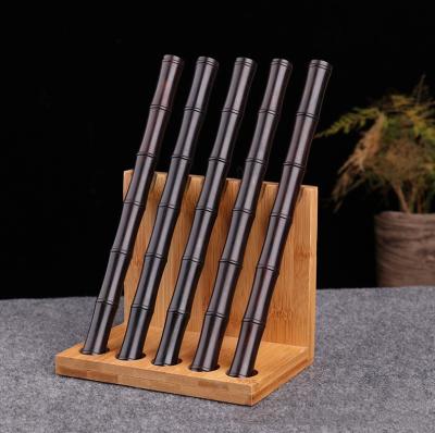 China Wholesale 10g Custom Friendly Natural Black Wooden Incense Sticks Tubes Chinese Incense Incense Barrel Oud Sticks Small Storage Box for sale