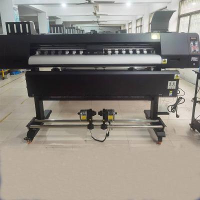 China Indoor Hotel Printer 1.8M Eco Solvent Printer with 2 Xp600 Heads for sale