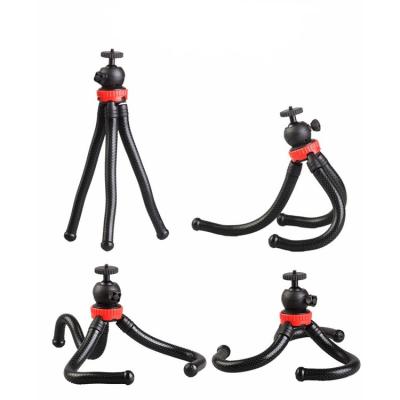 China Portable and Flexible PORTABLE Mini Mobile Phone Tripod Monopod Travel Selfie Stick Suitable for Slr Camera for sale