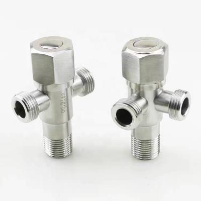 China General Made In China 304 Stainless Steel Triangle Valve One In Two Out Ball Valve for sale