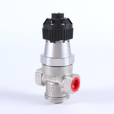 China General Vapor Pressure Relief Valve Stainless Steel Internal Thread Bellows Direct Acting Pressure Reducing Valve for sale