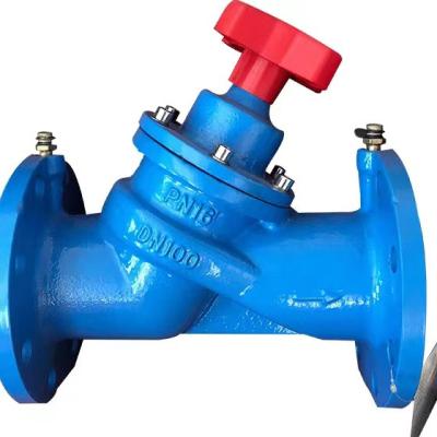 China General Flange Direct Static Balance Valve Cast Steel Standard Globe Balance Valve KPF-16 Static Balance Valve for sale