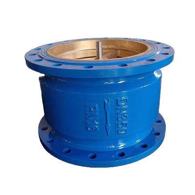 China General One Way Silencer Check Valve DN350 Non Return Check Flange Check for sale