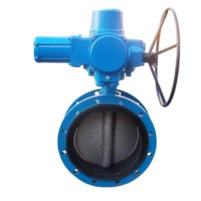 China Automation General Electric System Control 12v 24v 110v 220v Butterfly Valve Flange Actuator for sale