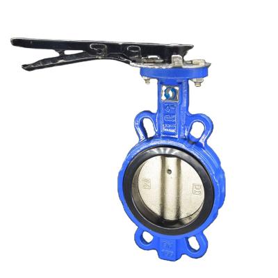 China General DN 40 DN 300 Lug Water And Sewage Type Butterfly Valve for sale