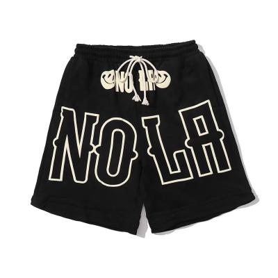 China Factory Logo Fashion Designer Polyester Hip Hop Custom Men's Casual Rongtai Reflective Shorts QUICK DRY for sale