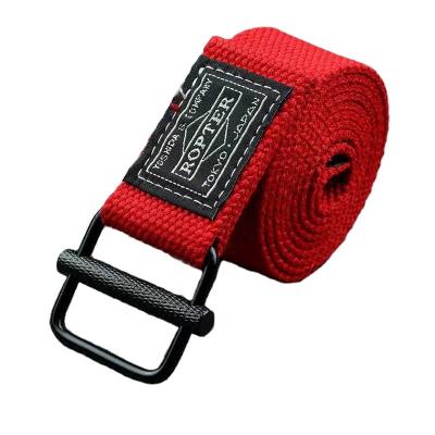 China High Quality Custom Printing Logo Cloth Belts For Men With Your Logo Accept Customzied Size for sale