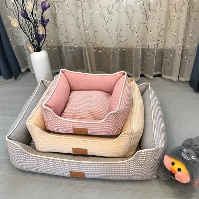 China Sustainable New Arrival Factory Wholesale Hot Plush Pet Cushion Dogs And Cats Soft Pet Bed for sale