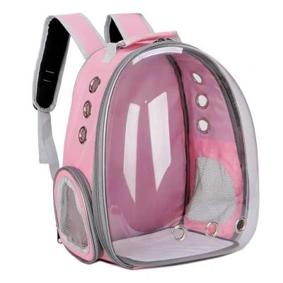 China Cat Backpack Transparent Capsule Airline Stored Approved Bubble Pet Travel Carriers Small Dog Backpack Cat Bag for sale