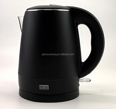 China 360 Degree Base 1.0LDoule Rotating Wall Water Electric Kettle CB/CE/GS/ROHS for sale