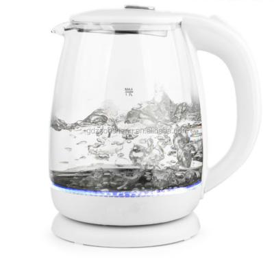 China 360 Degree Rotating CB /CE/ REACH ROHS /Glass Base Kettle /Electric Boiling Jug /glass Water Boiling Pot for sale