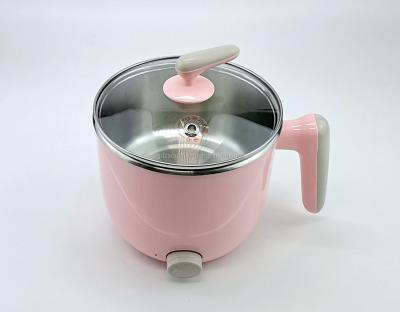 China Mini hotel pot /electric stainless steel food cooking pot noodle hotpot /1.5 2.0L /multi function for sale