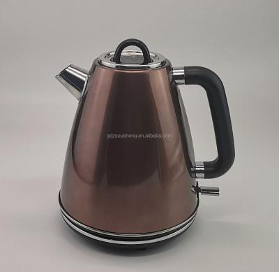 China 360 degree rotation base 1.7L/CB/CE/GS/reach/retro electric kettle/water boiling pot for sale