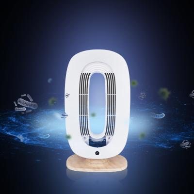 China Cool Air Customized Fan Bladeless Stand Air Purifier Cooling Table Fan Leafless Smart Supplier With Remote Control for sale