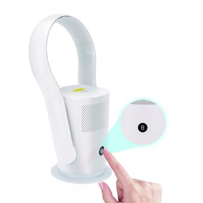 China Portable WIFI/UV Electric Air Fan Scrubber Fan Remote WIFI APP Voice Control Floor Air Cooling Bladeless Fan for sale