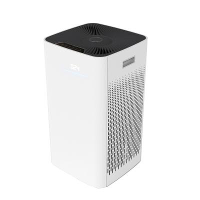 China PM2.5 H13 Digital Display Air Purifier Portable OEM Home Room Air Purifier Smart UV-C Hepa Filter 5 in 1 for sale