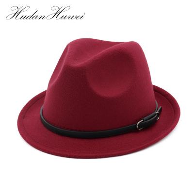 China Fashionable Woolen Dobby Little Jazz Hat 2018 Hot Sale for sale