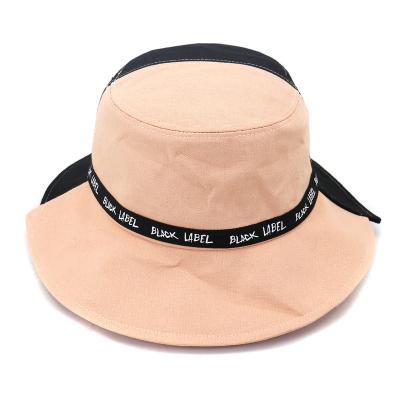 China New Design Verified Splicing Fishing Cap With 2 Different Colors Double Sided Wear Bucket Cap for sale