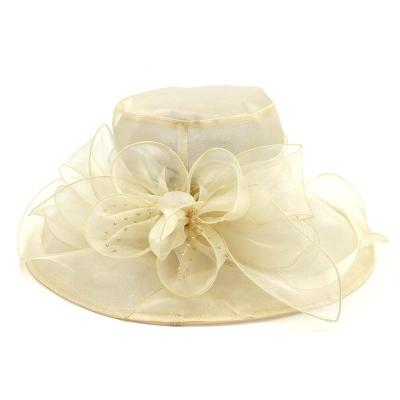 China Wholesale 2019 New Fashion Character Fancy Church Hats Elegant Ladies Wedding Hats Women Church Hats for sale