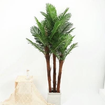 China YD29510 Contemporary Artificial Plastic Palm Tree Decoration Outdoor Hawaii Palm Trees for sale