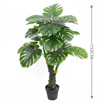 China Contemporary Popular Artificial Potted Plants Modern Design Plastic Artificial Plants for sale