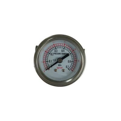 China Factory price 40mm pressure gauge ss316 different types of U bracket flange pressure gauge YBF for sale