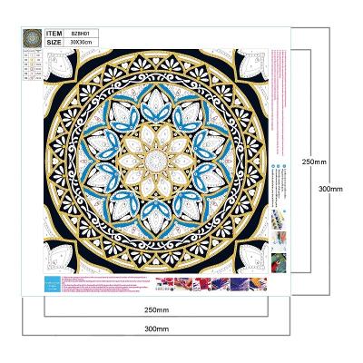 China CLASSIC diy diamond embroidery kits painting number diy diamond painting with oil painting home decor painting by number BZBH01 for sale