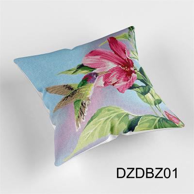 China New diy 45*45cm diamond painting pillow cover case tile classic/postmodern creative sofa decoration for sale