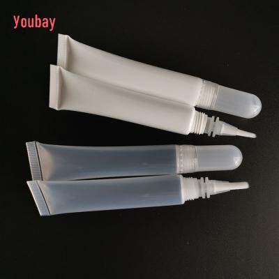 China Youbay 2021 factory new 10ml lip squeeze stretching tube luxury lip gloss tube soft gloss container wholesale for sale